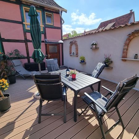 Ferienwohnung Goldstr.7 Quedlinburg Dış mekan fotoğraf