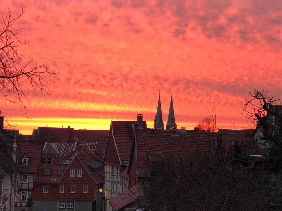 Ferienwohnung Goldstr.7 Quedlinburg Dış mekan fotoğraf