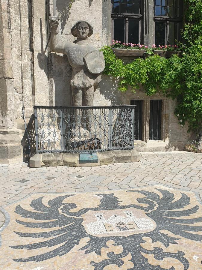 Ferienwohnung Goldstr.7 Quedlinburg Dış mekan fotoğraf