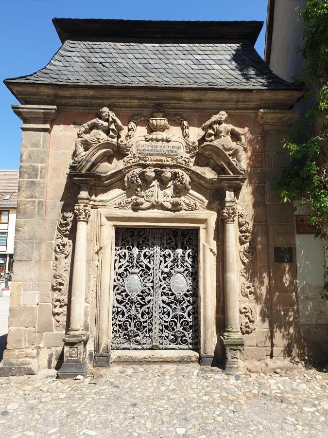 Ferienwohnung Goldstr.7 Quedlinburg Dış mekan fotoğraf