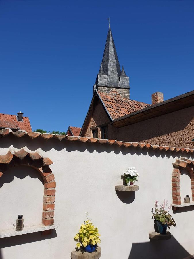 Ferienwohnung Goldstr.7 Quedlinburg Dış mekan fotoğraf