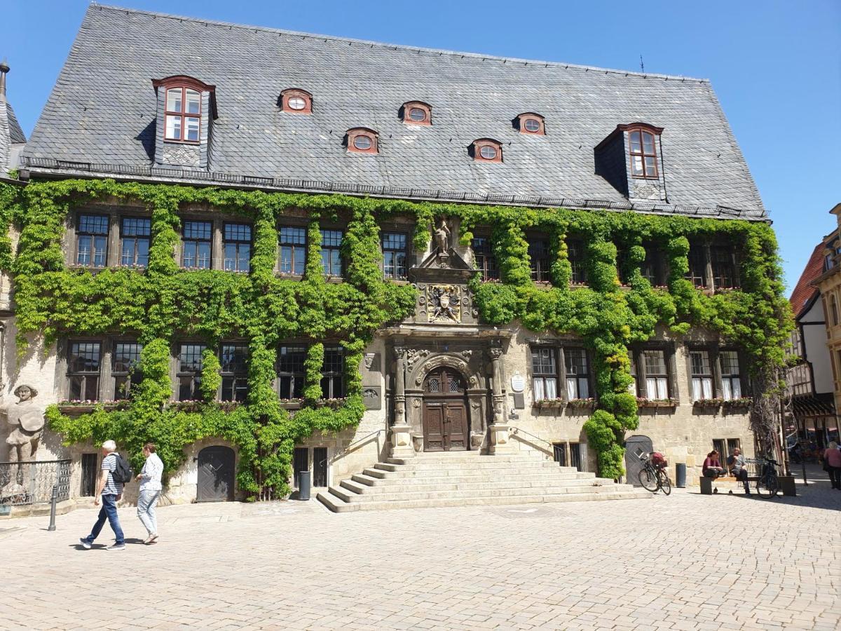 Ferienwohnung Goldstr.7 Quedlinburg Dış mekan fotoğraf