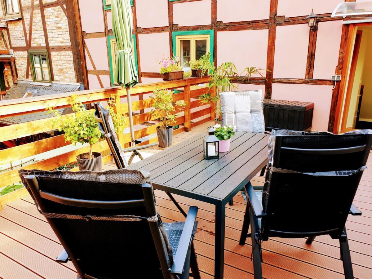 Ferienwohnung Goldstr.7 Quedlinburg Dış mekan fotoğraf