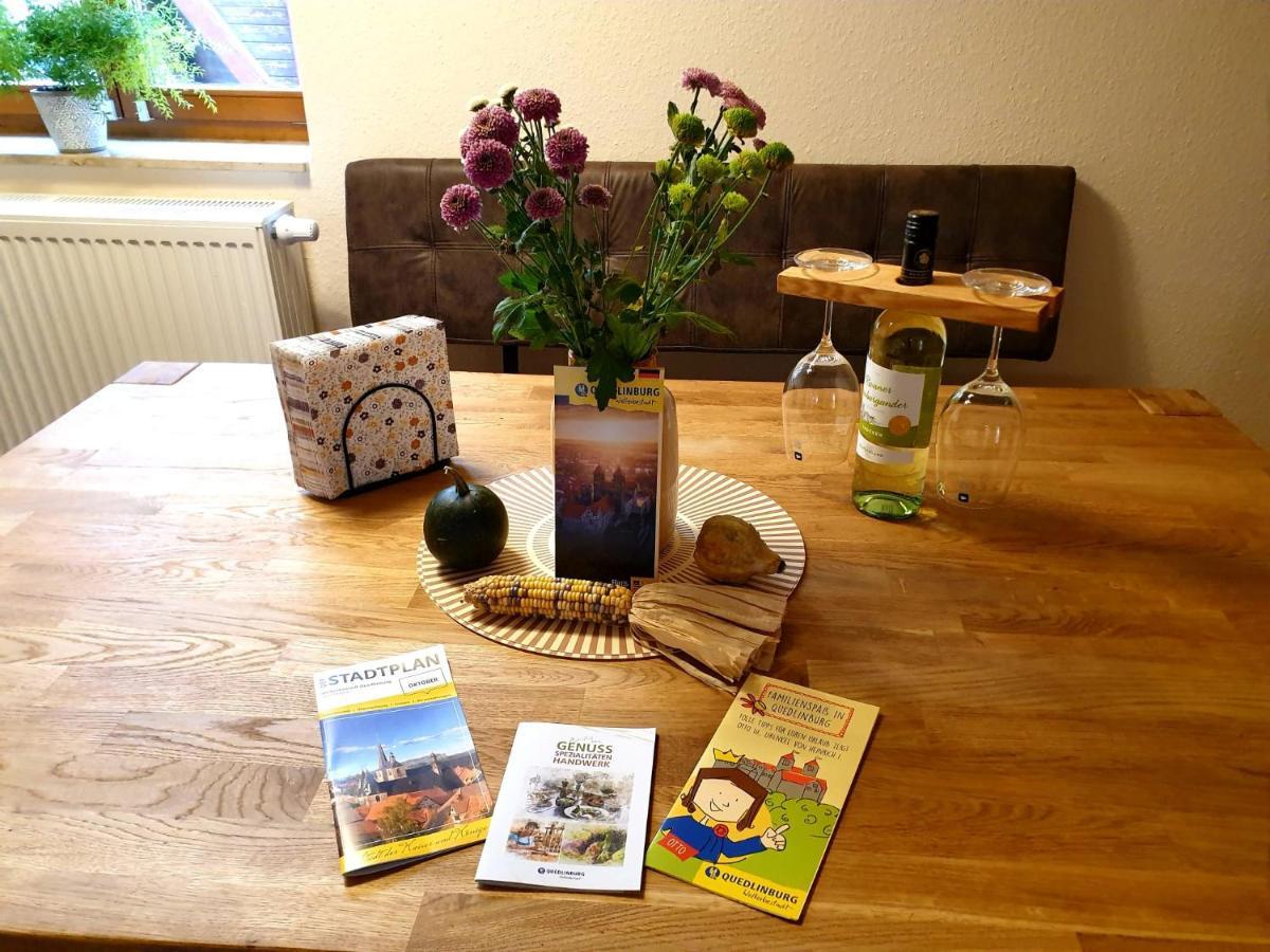 Ferienwohnung Goldstr.7 Quedlinburg Dış mekan fotoğraf